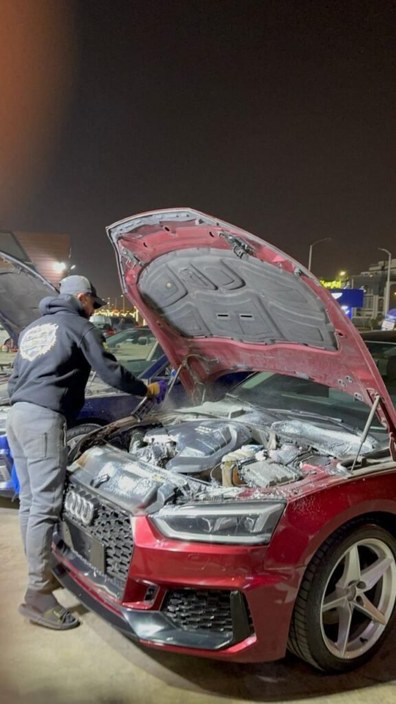 فحص سيارات أودي قبل الرحلة
